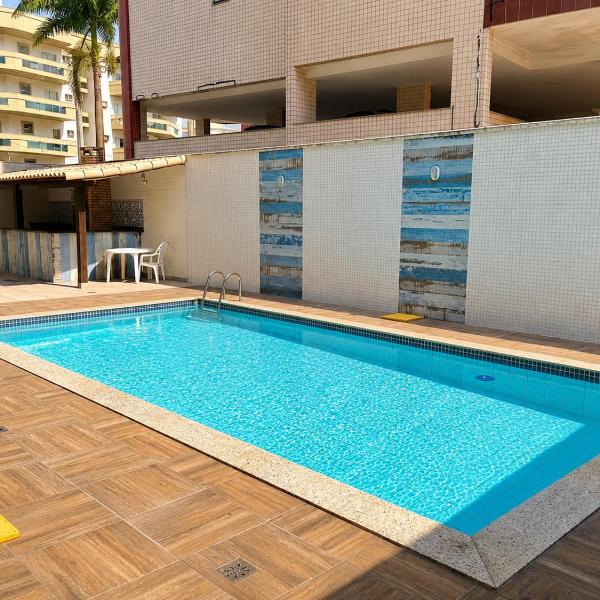 Pé na Areia 50m praia - Piscina 2 vagas Churrasqueira - Foto 4