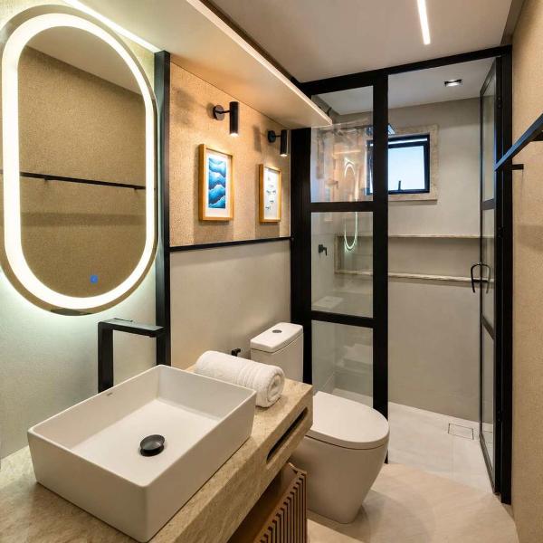 Flat Premium com Cama King a 300 m da Praia do Forte - Foto 3