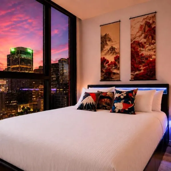 Viesnīca Modern Tokyo Pop 2BR Retreat - Melbourne Central Melburnā