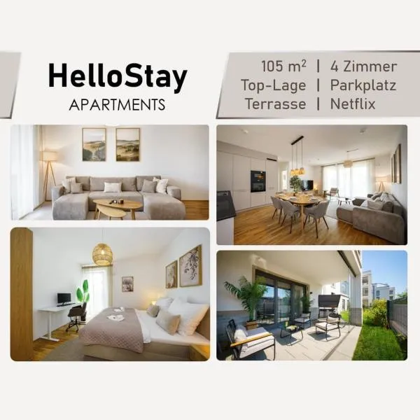 Eltville में, होटल Luxuriöses 4-Zimmer-Apt im Boho-Stil I Top-Lage I Familienfreundlich I Terrasse I Großer Garten I Küche I Netflix I Kostenloser Parkplatz I 105 m2