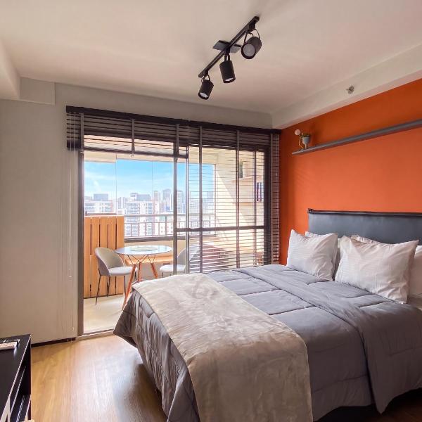 Panoramic studio 50 meters from the subway - São Paulo City
