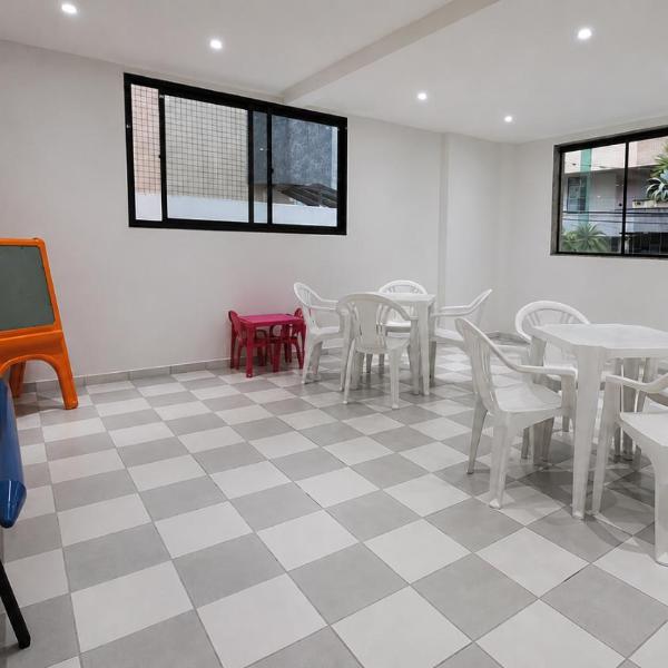 Apartamento 100m da Praia, Churrasqueira - Foto 4