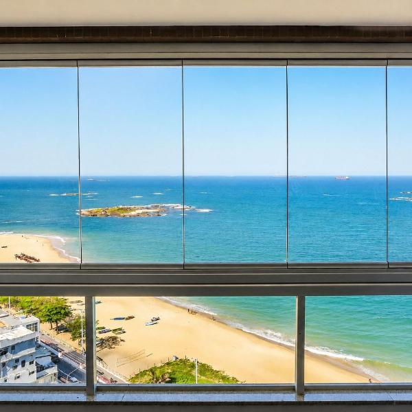 2Q Frente Mar em Itapoã | Vista Panorâmica