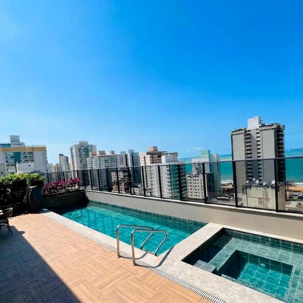 Piscina Vista Mar e Conforto a 300 m da Praia