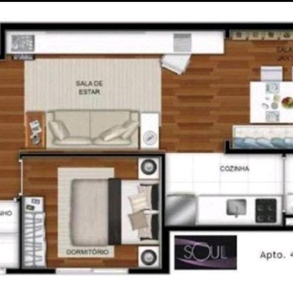 408 Apt soul paulista completo - Foto 4
