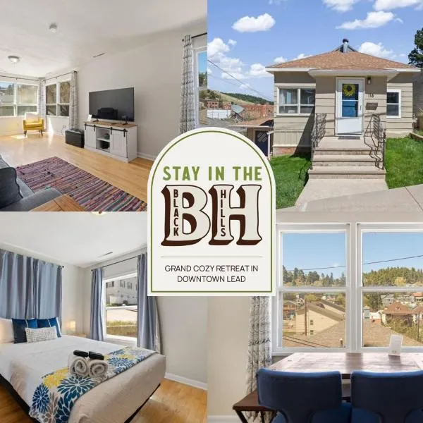 Grand Cozy Retreat in Downtown Lead: Lead şehrinde bir otel