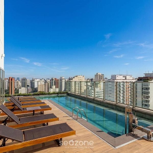 Studio em Cond. c/ Piscina e Vista Cid. BEM1405 - Foto 4