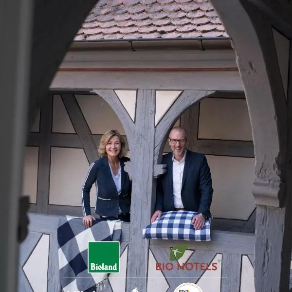 Hästens Boutique Biohotel - chez Douverne, hotell i Sommerach