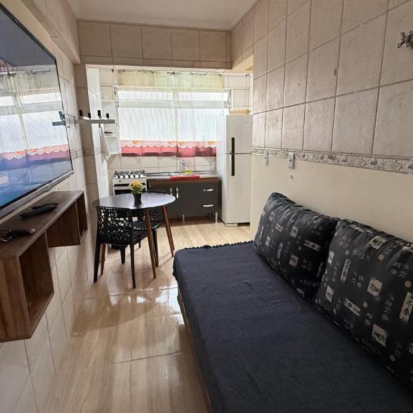 Studio 1201 Lazer e piscina no condominio perto da praia da Enseada