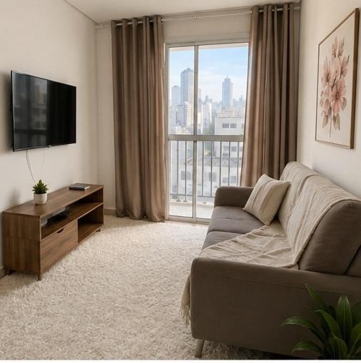 Apartamento com piscina aquecida