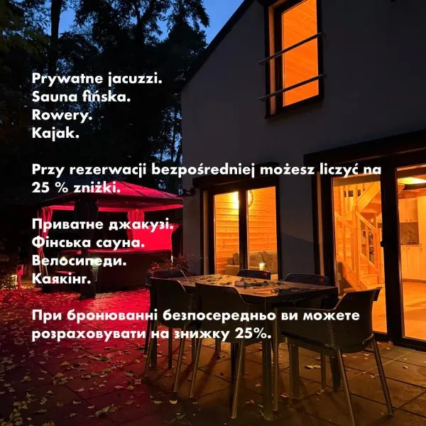 Dom Blisko Natury Boszkowo Letnisko B, hotell i Boszkowo-Letnisko