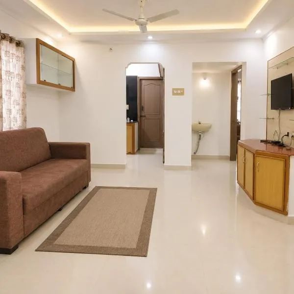 Modern and Luxurious Comfort 2BHK Apartment with parking in Tirupati – hotel w mieście Tirupati