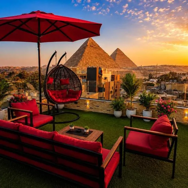 Pyramids First Row Luxury stay & tours, hotel di Kaherah