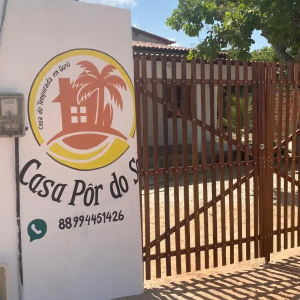 Casa Pôr do Sol, hotel em Guriú