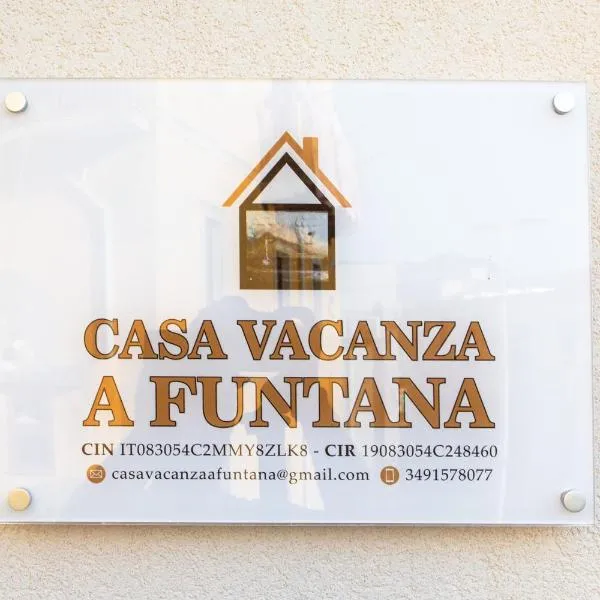Casa vacanza a funtana, hotel in Monforte San Giorgio