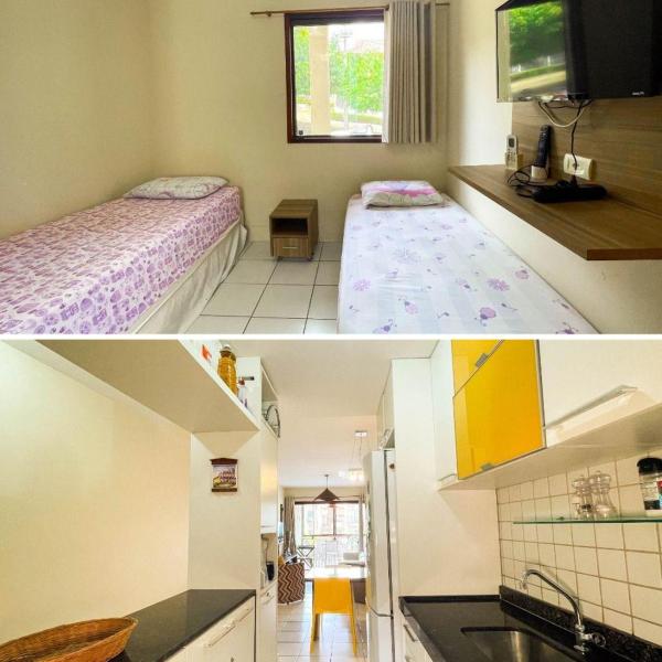 Flat Monte Castelo com dois quartos,um com suíte - Foto 5