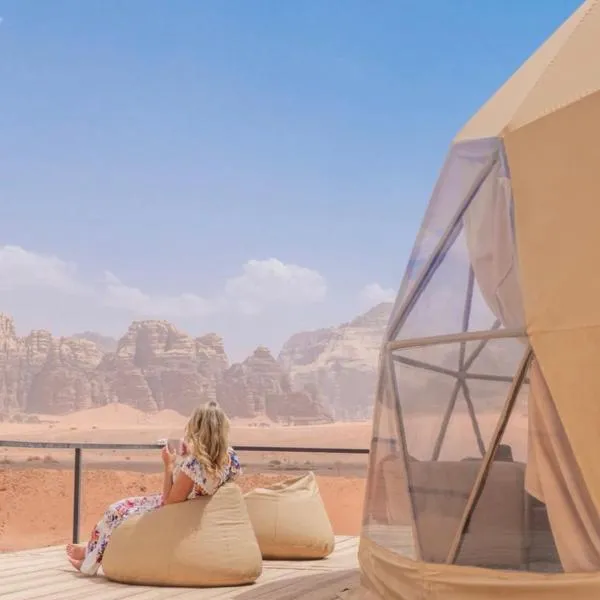 Disah में, होटल Rum Royal Haven Bubble Luxury Camp