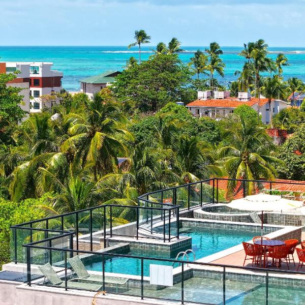 Flat Amplo no Centro de Porto de Galinhas – Quarto e Sala, Tudo a Pé - Foto 4