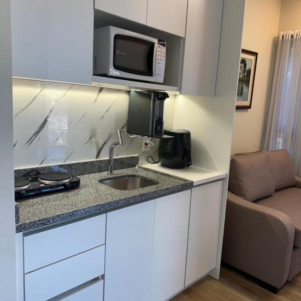 Apto 40m2 Ambientes separados, sala e quarto até 4 pessoas - Foto 5