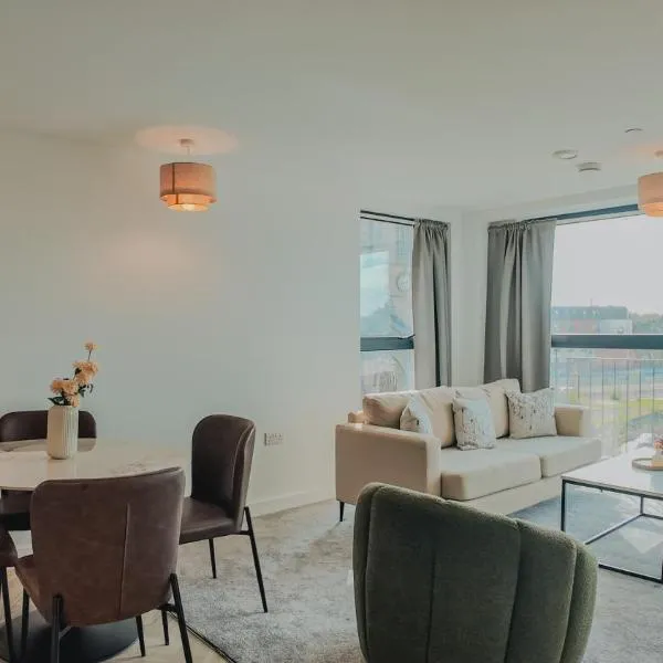 Modern Salford Flat, hôtel à Manchester