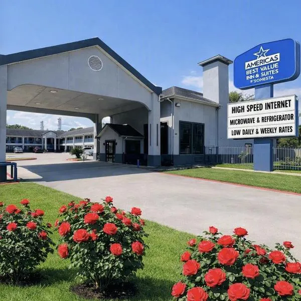 Americas Best Value Inn & Suites Mont Belvieu Houston, hotel en Eldon