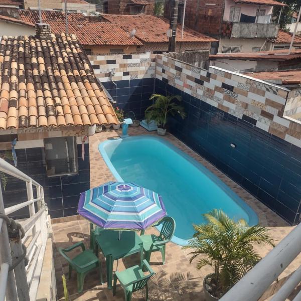 Flat com piscina