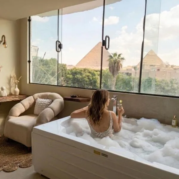 nirvana pyramids view, hotel en El Cairo