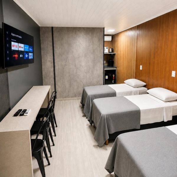 Loft Lux 9 Centro ( Smart TV, Estacionamento...)
