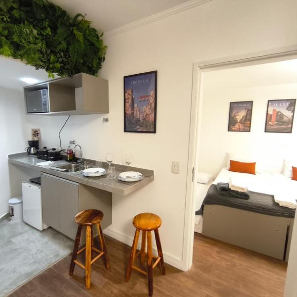 Apartamento Beautiful Sky Próx Feirinha Liberdade, Hakka Eventos, Metrô e Estacionamento - Foto 4