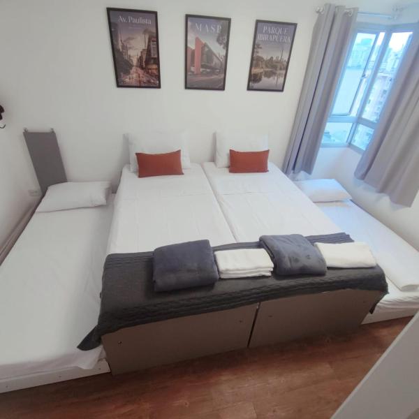 Apartamento Beautiful Sky Próx Feirinha Liberdade, Hakka Eventos, Metrô e Estacionamento