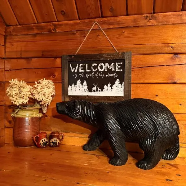Big Bear Log cabin, hotel em Cosby