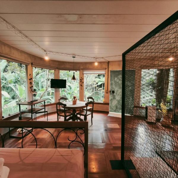 Loft com piscina, churrasqueira, fogueira - Foto 4