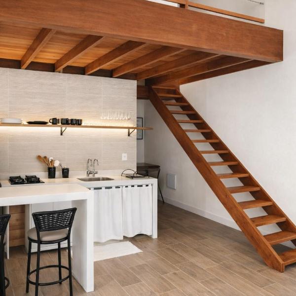 Belo Aconchego, loft piscina, ar condic, garagem, churrasqueira - Foto 4