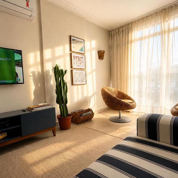 Apartamento frente Mar Santos