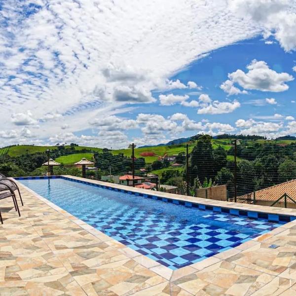 Chácara com piscina climatizada em Socorro