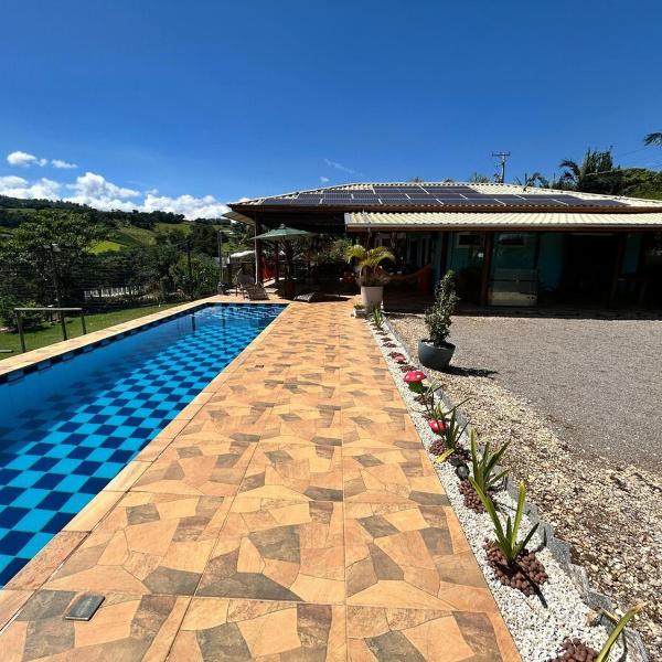 Chácara com piscina climatizada em Socorro - Foto 4