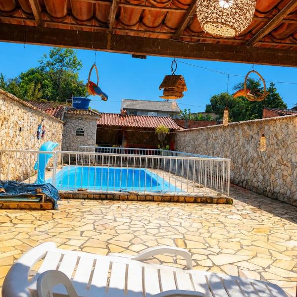 Refúgio Marlim - Piscina e Churrasco