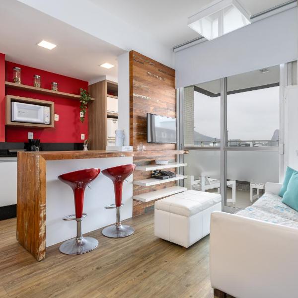 Luxuoso Apart Leblon- Shopping Leblon - Piscina, Academia, Sauna e Garagem