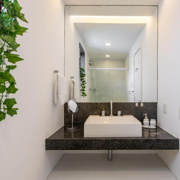 Luxuoso Apart Leblon- Shopping Leblon - Piscina, Academia, Sauna e Garagem - Foto 3