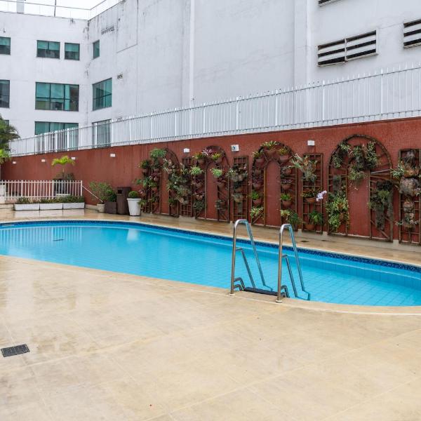 Luxuoso Apart Leblon- Shopping Leblon - Piscina, Academia, Sauna e Garagem - Foto 4