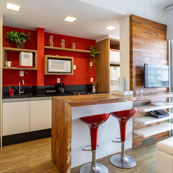 Luxuoso Apart Leblon- Shopping Leblon - Piscina, Academia, Sauna e Garagem - Foto 5