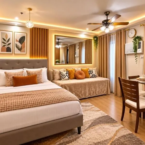 Belles Relaxing Place Beside SM Mall Trece at SMDC Hope Residences, hotel en Trece Martires