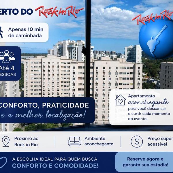 Apê Aconchegante Ao lado dos Eventos do Rio Centro e prox a Praia do Recreio