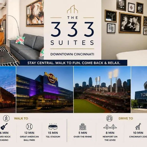 The 333 Suites 302 - Stay for 6, hotel Cincinnatiban