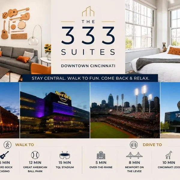 The 333 Suites 303 - Suite for 6，位于辛辛那提的酒店