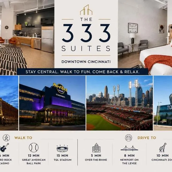 The 333 Suites 204 - Stay for 2, hotel sa Cincinnati