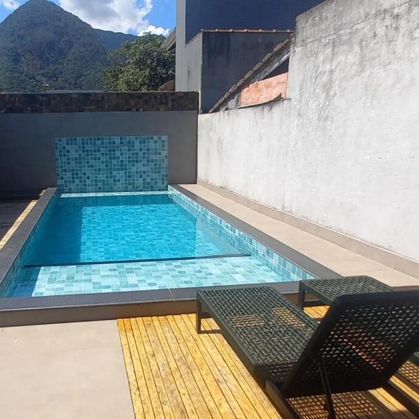Casa na praia com Piscina