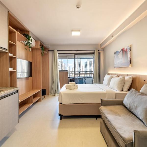 Sacoma 1604 · Lindo Studio Com Piscina Proximo ao Metro - Foto 4