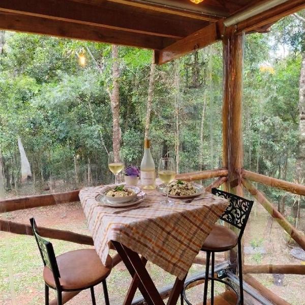 Cabana Diamante na Floresta | Hidro|Ar|Fogueira - Foto 4