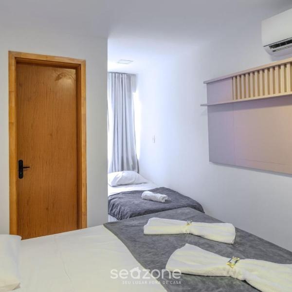 Apt equipado em cond. c/ piscina- Imbassaí ITFA039 - Foto 2